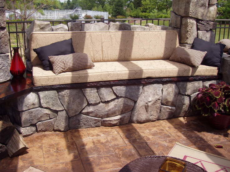 декорирование под камень