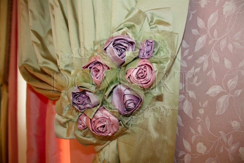 Текстильное оформление интерьера ЖК Монолит