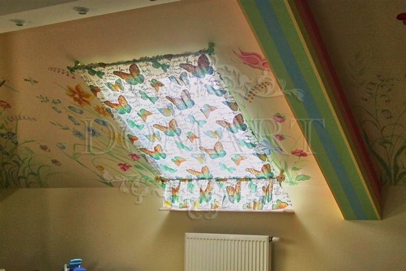 Текстильное оформление интерьера ЖК Монолит