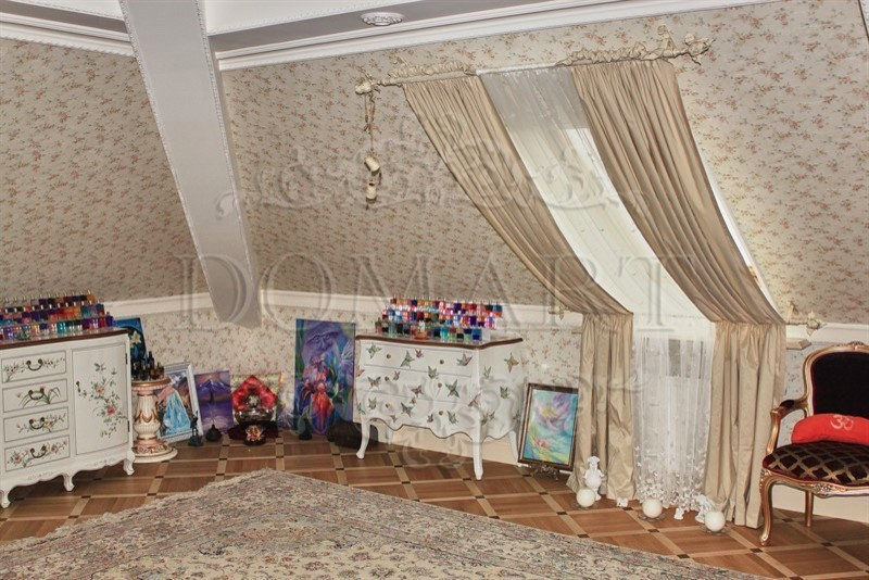 Текстильное оформление интерьера ЖК Монолит