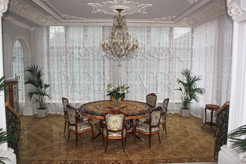 Текстильное оформление интерьера ЖК Монолит