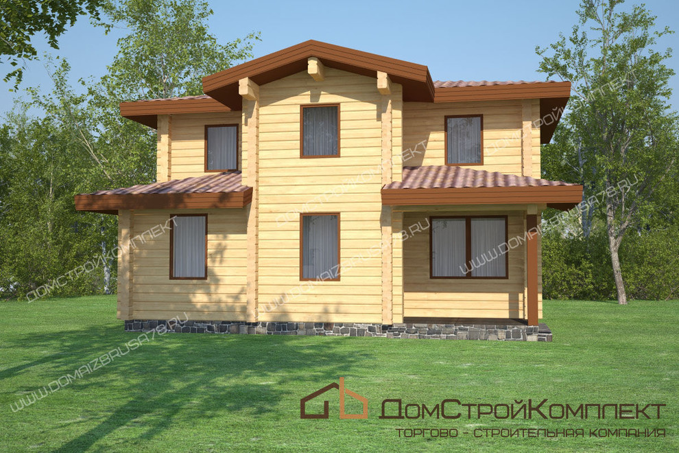 Зимний загородный дом