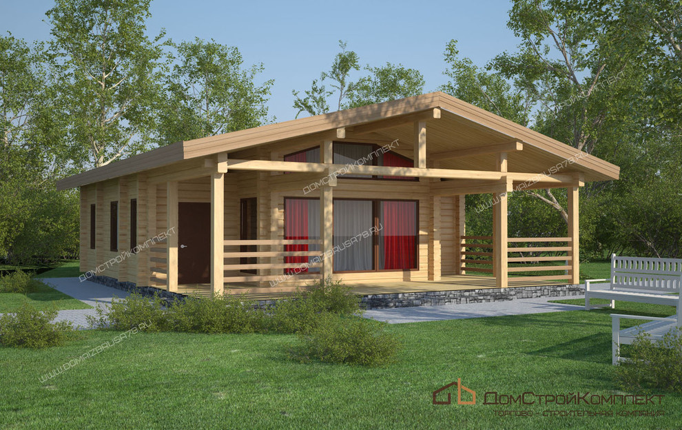Дачный дом баня