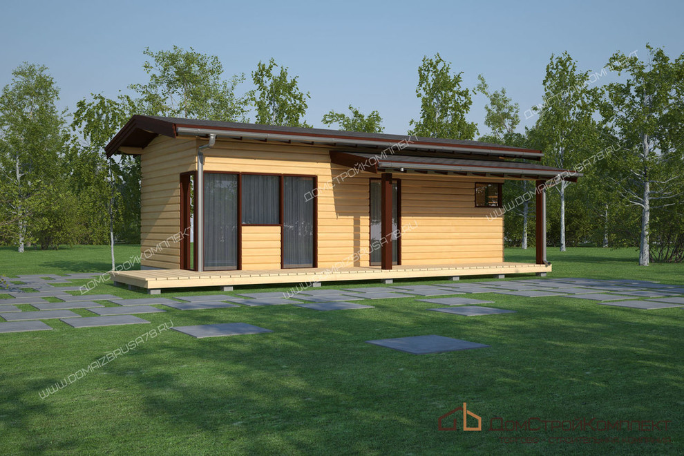 Летний домик с баней