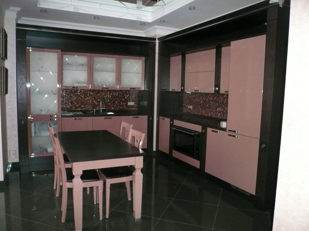 Столовая с кухней от Scavolini