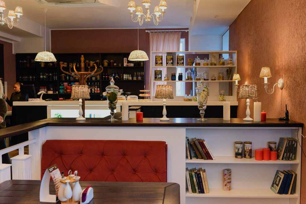 Реализованный проект кафе в городе Севастополе