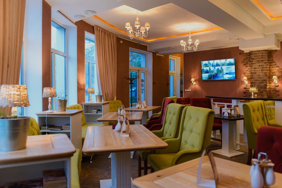 Реализованный проект кафе в городе Севастополе