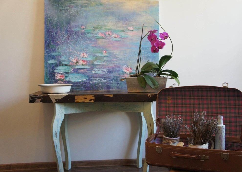 картина НИМФЕИ в интерьере