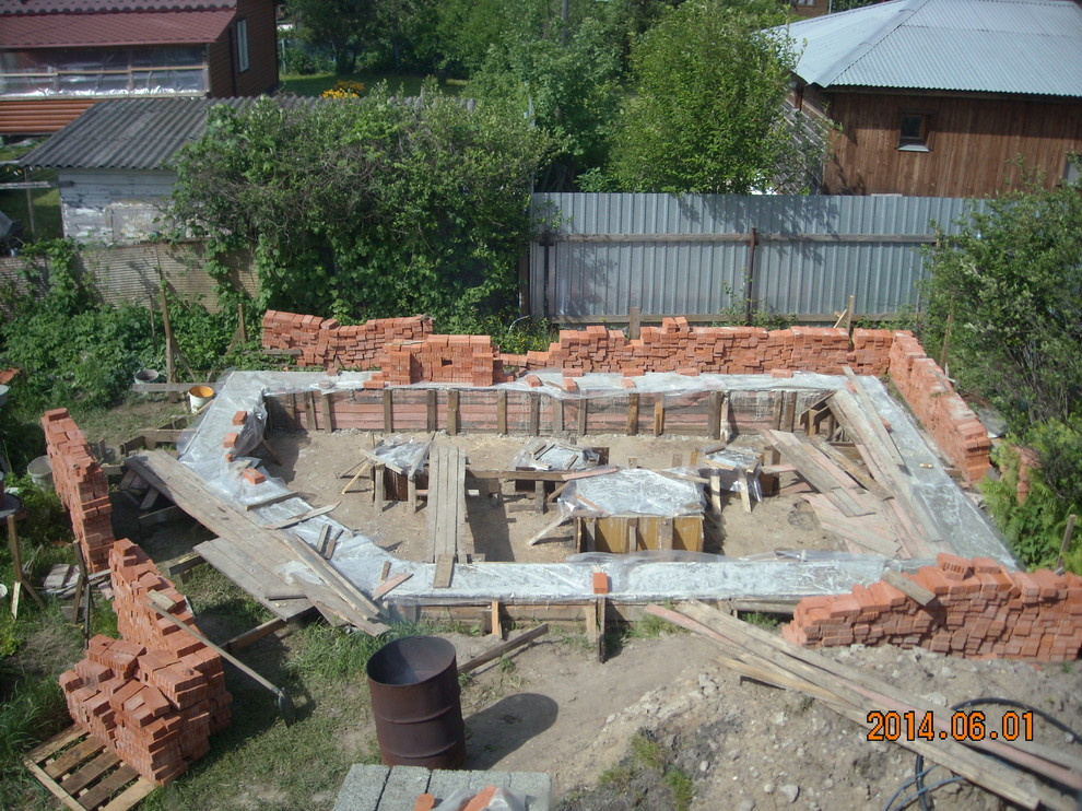 Обложка проекта: Теплый загородный дом