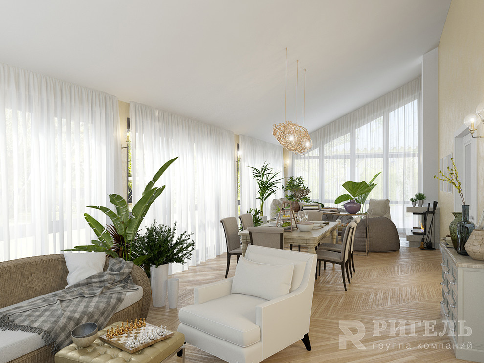 Гостиная с зоной relax