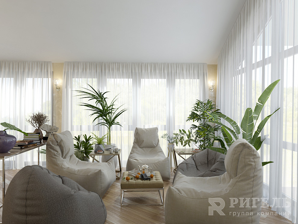 Гостиная с зоной relax