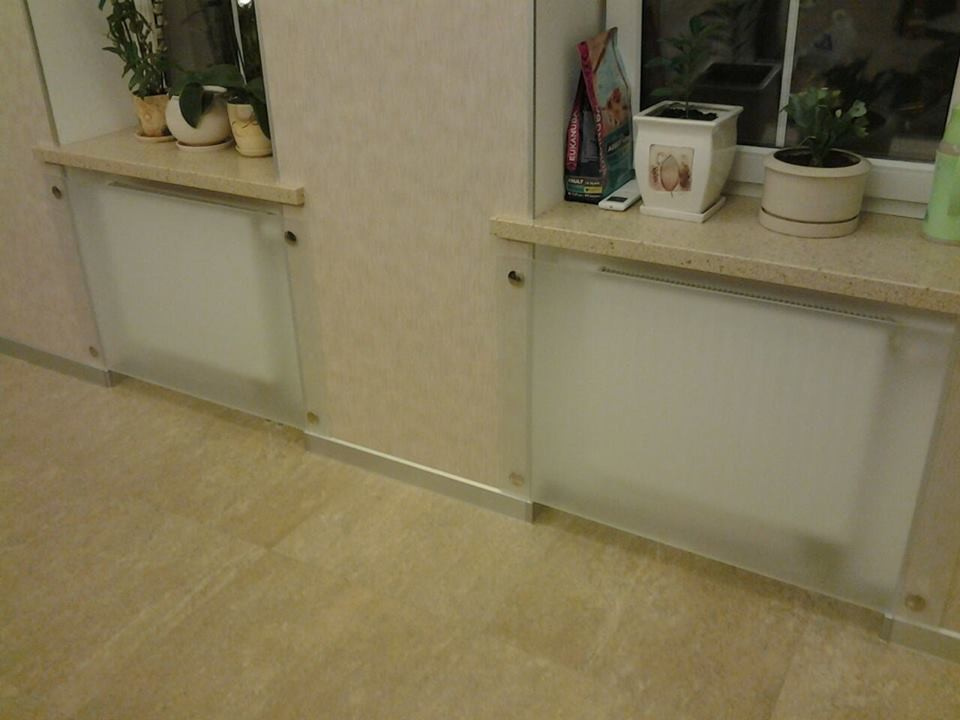 Радиаторы из стекла