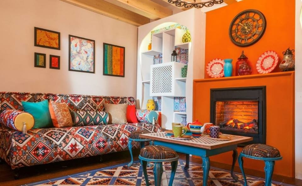 отделка помещений марокканской цементной плиткой