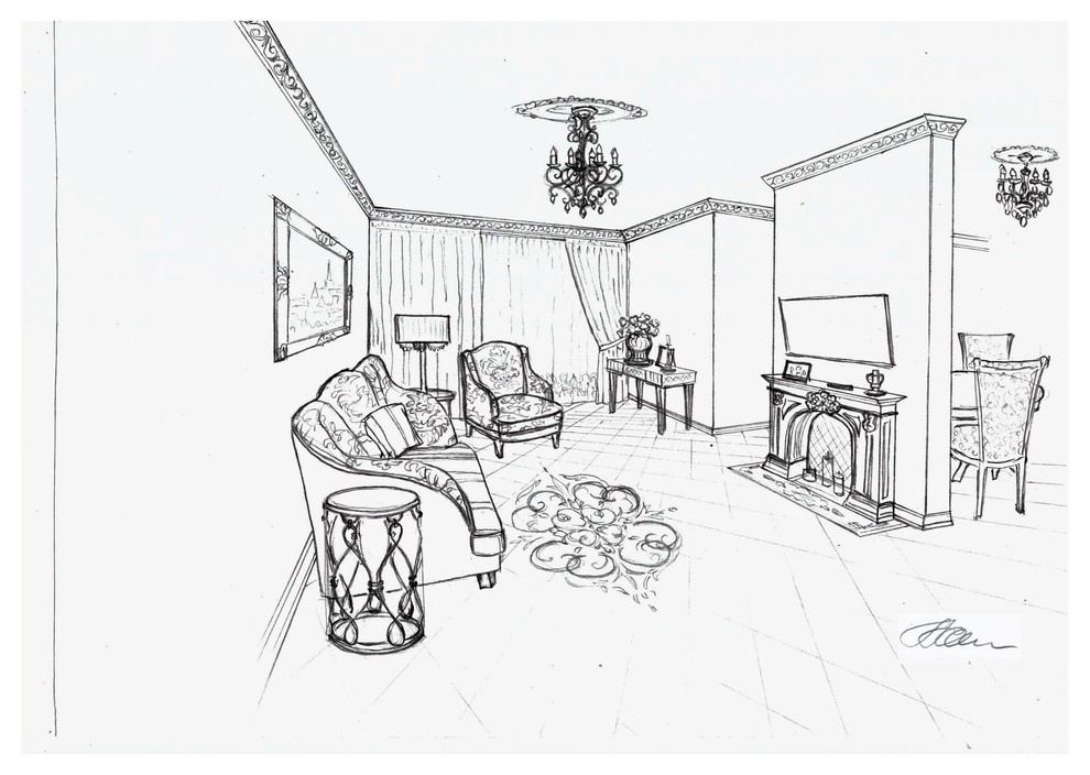 Рисунки, декоры, орнаменты к текущим проектам.