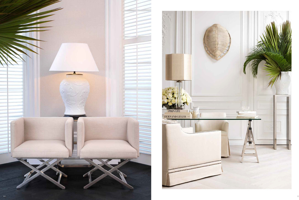 Гостиная и кабинет от голландского бренда Eichholtz