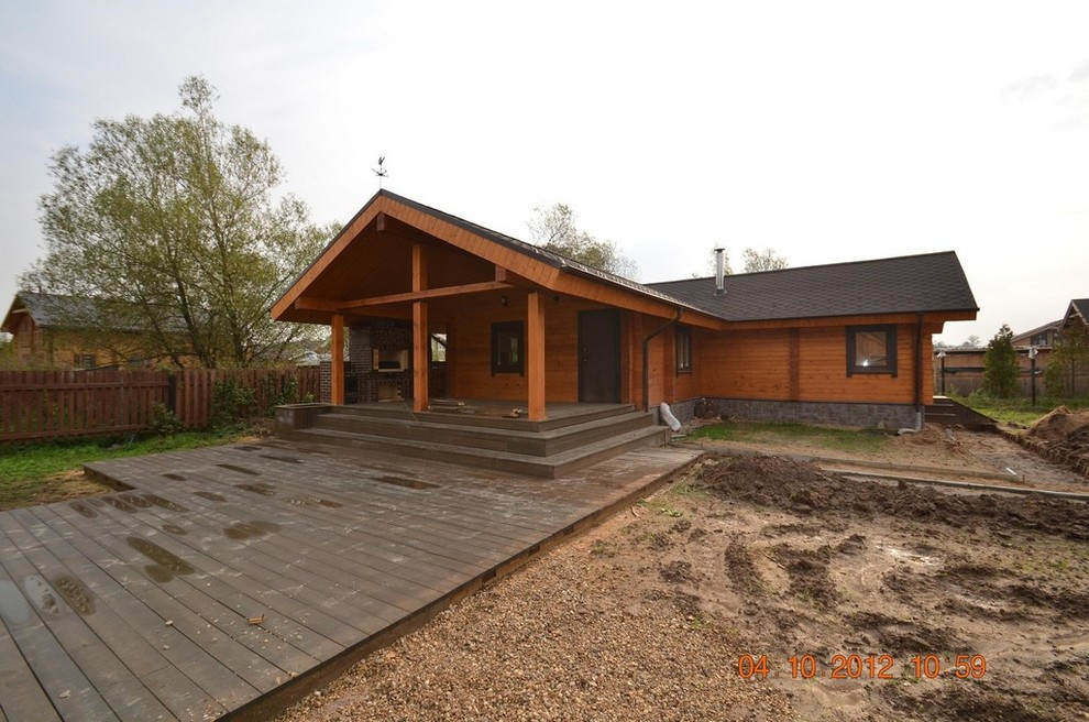 Дом-баня "Михайловское" из бруса