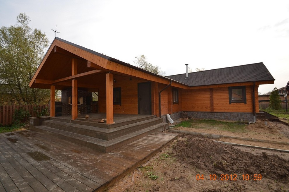 Дом-баня "Михайловское" из бруса