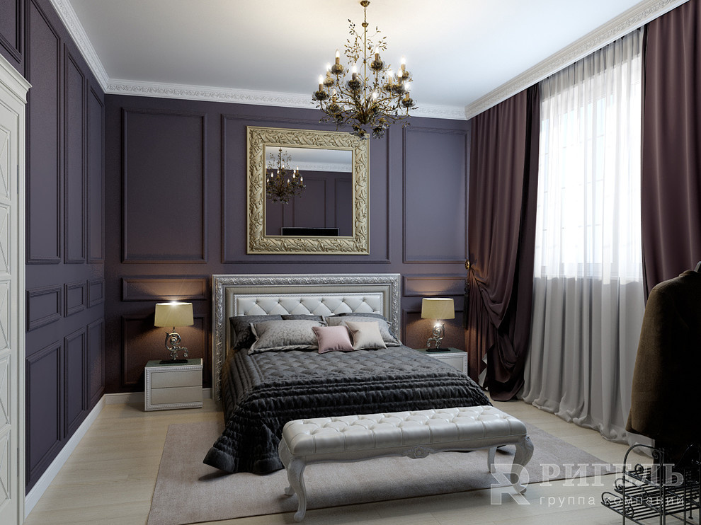 Обложка проекта: Классика в интерьере двухэтажной квартиры