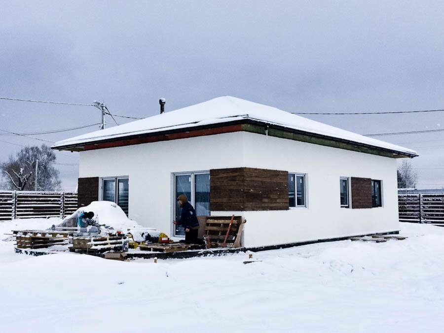 Обложка проекта: Строительство домов