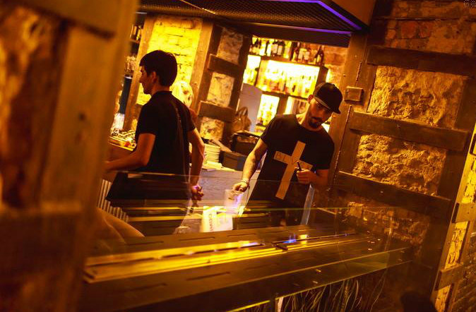 Обложка проекта: Биокамин в ресторане