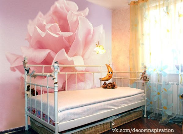 Фотообои в интерьере детской