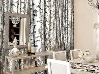 Фотообои в интерьере кухни