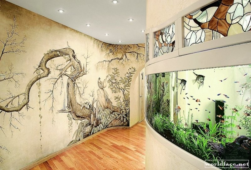 Фотообои в интерьере прихожей