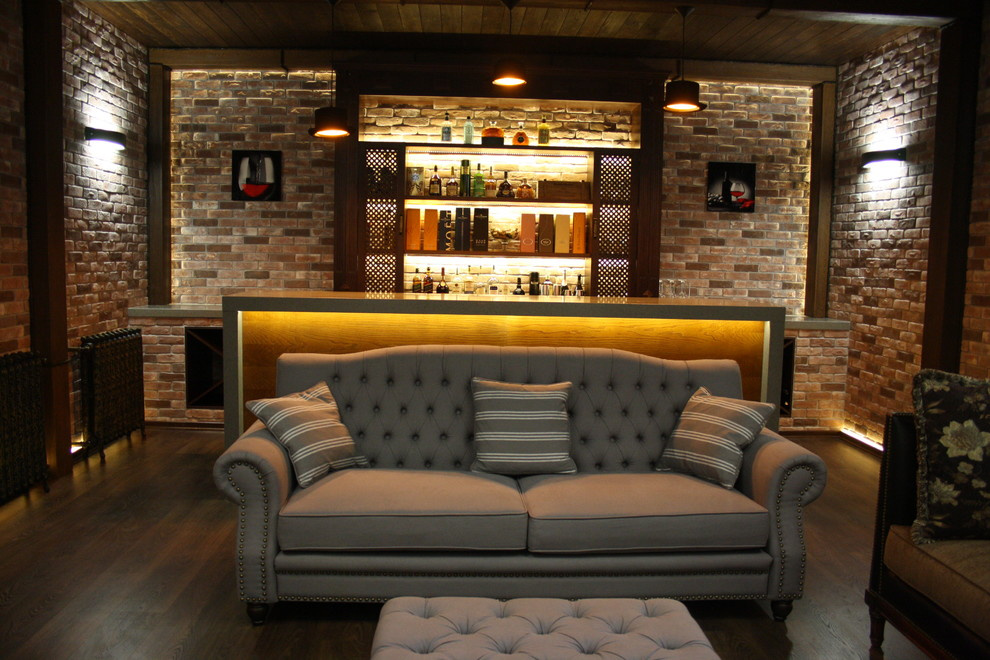 Бар с кинотеатром в частном доме