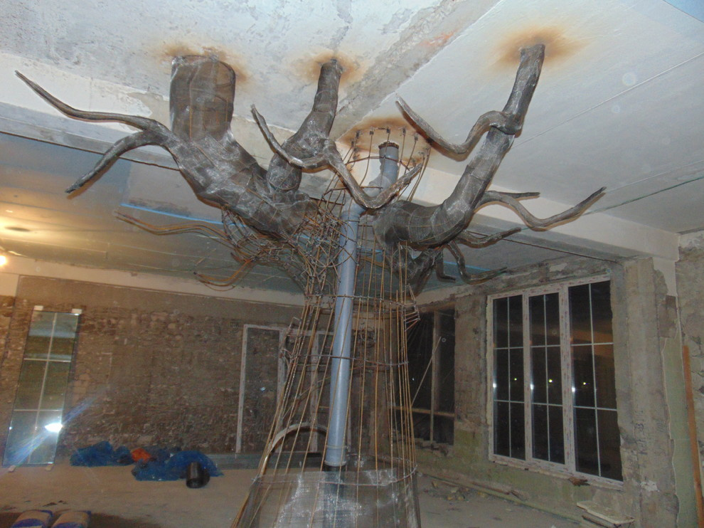 Изготовление искусственного дерева "ДУБ"