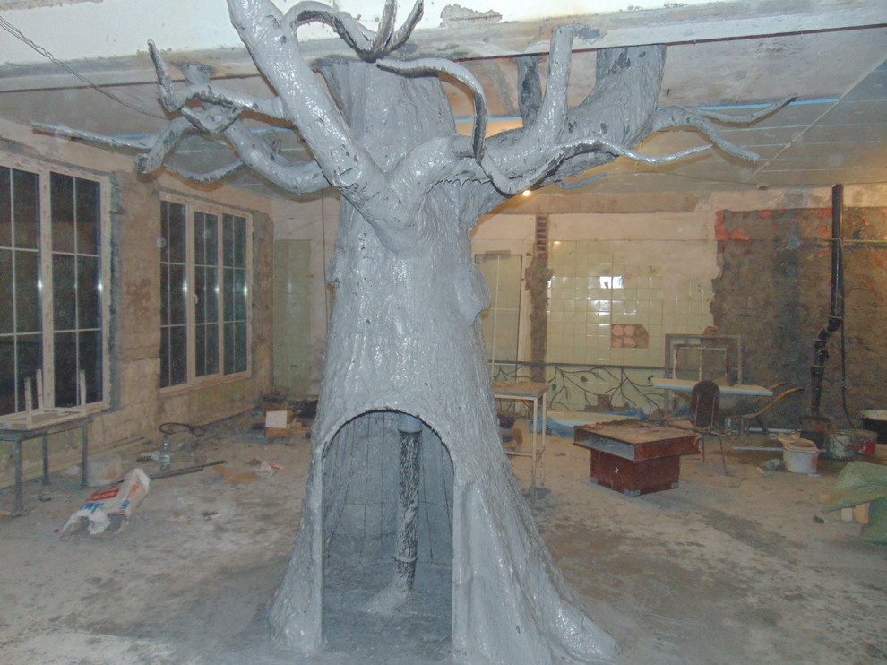 Изготовление искусственного дерева "ДУБ"