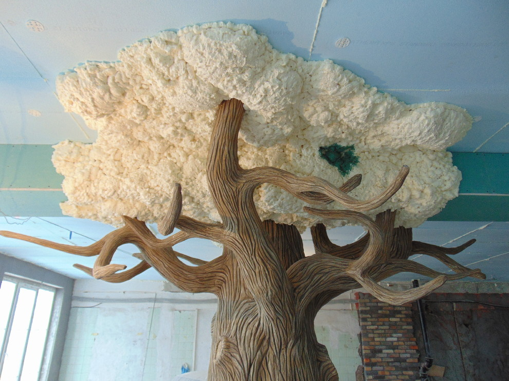 Изготовление искусственного дерева "ДУБ"