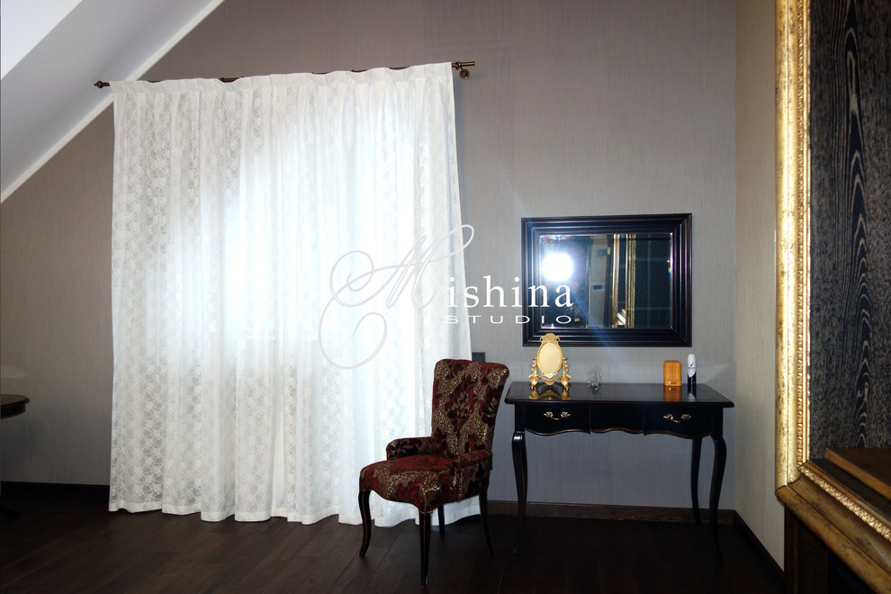 Обложка проекта: Шторы в загородный дом в восточном стиле