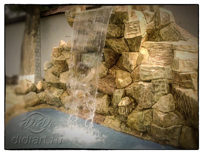 Искуственные водопады