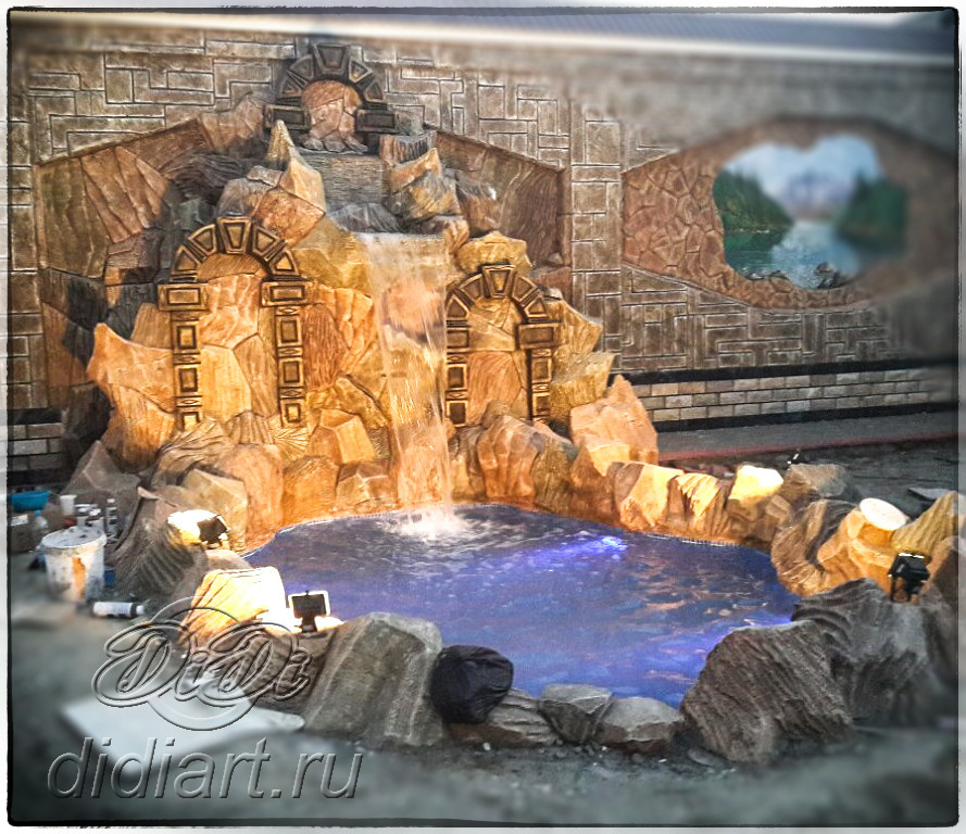 Искуственные водопады