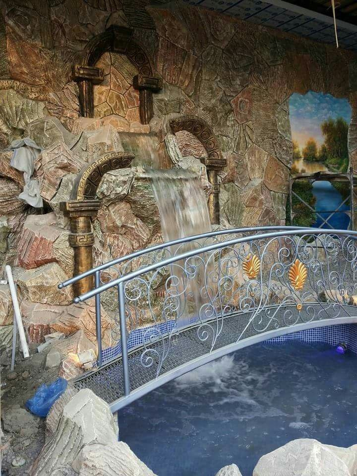 Искуственные водопады