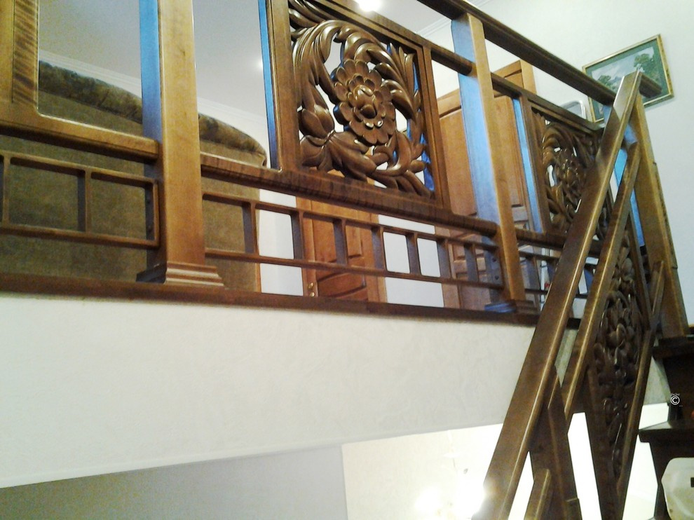 Деревянная лестница