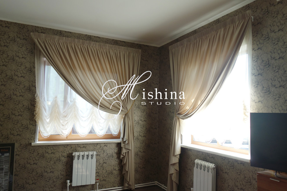 австрийские шторы