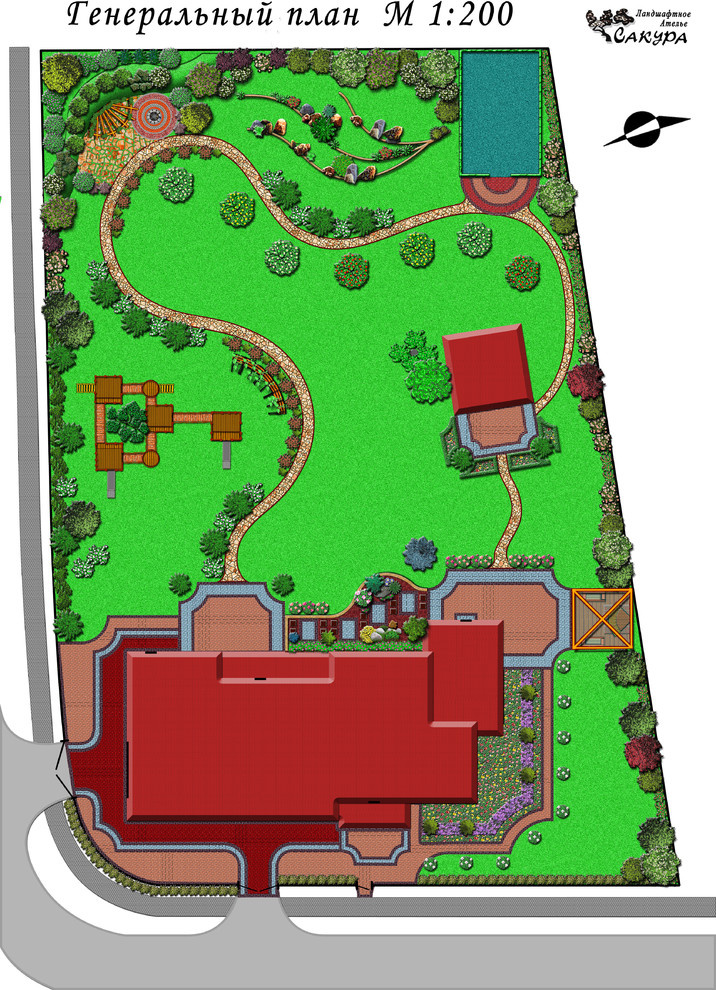 Проект озеленения и благоустройства в п. Симагино