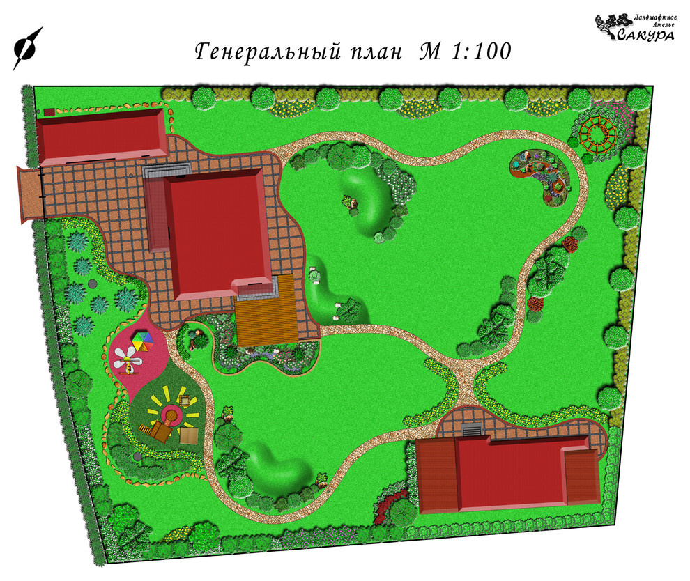 Обложка проекта: Проект озеленения и благоустройства п. Медовое