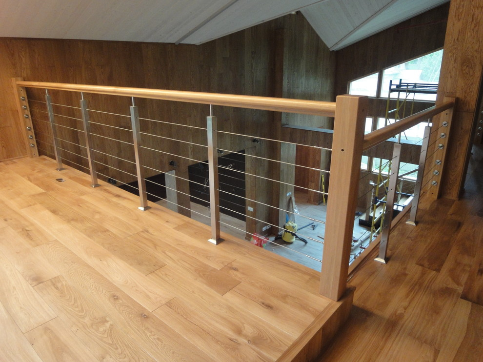 Лестница на второй этаж в Комарово