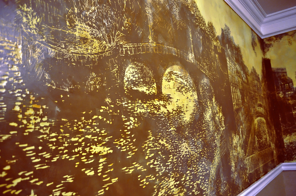 Деталь росписи сграффито