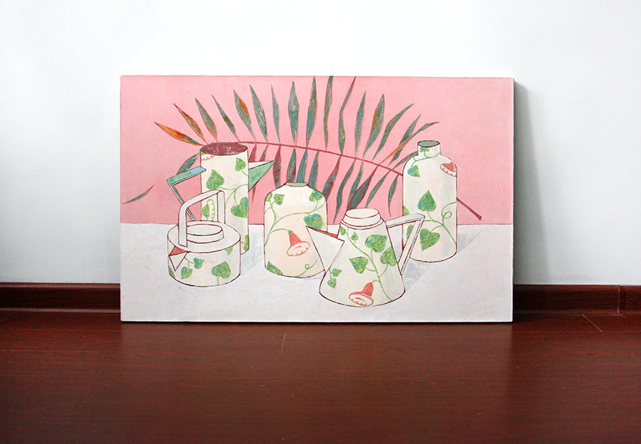 Обложка проекта: Фото работ в интерьере