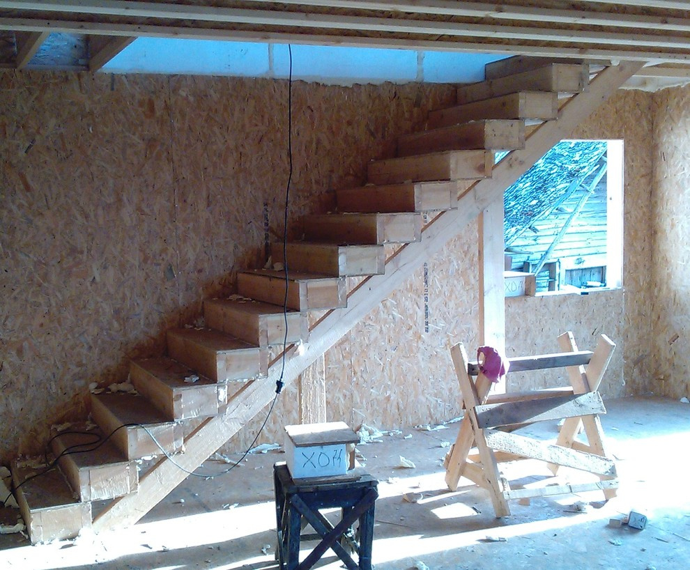 Лестница из СИП-панелей