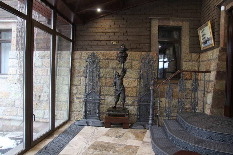 Фонари, плитка, камины