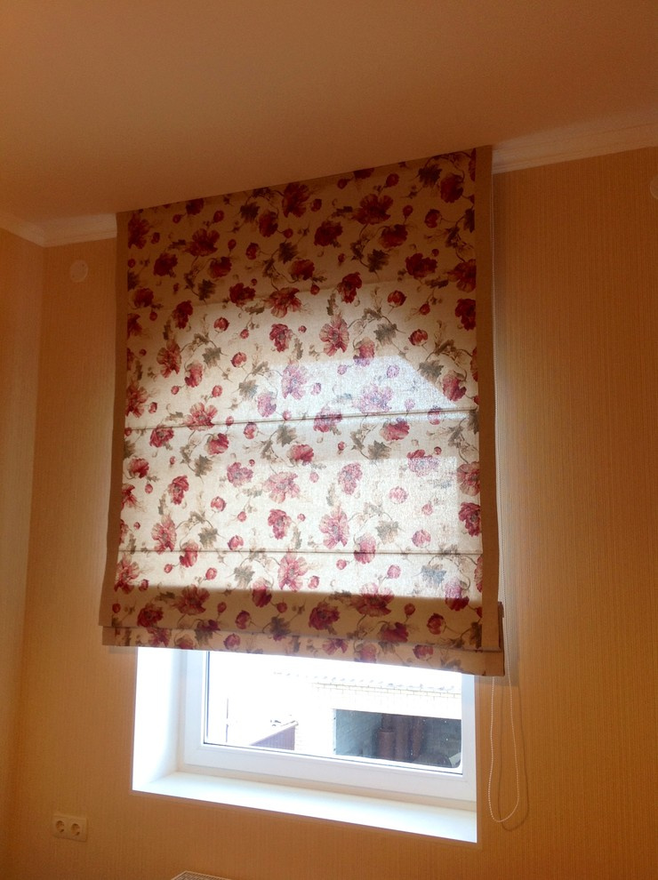 Римские шторы в интерьере