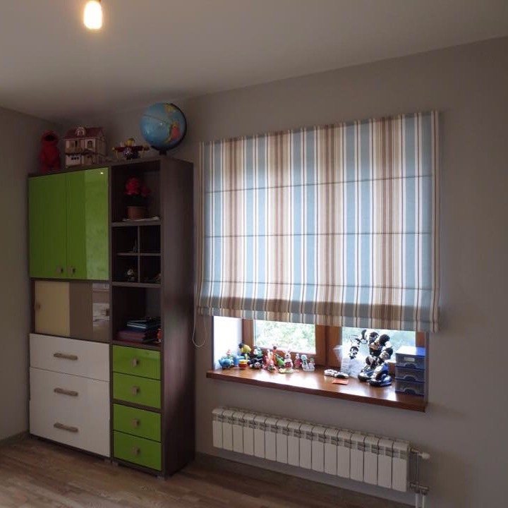 Римские шторы в интерьере