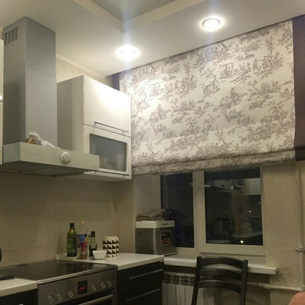 Римские шторы в интерьере