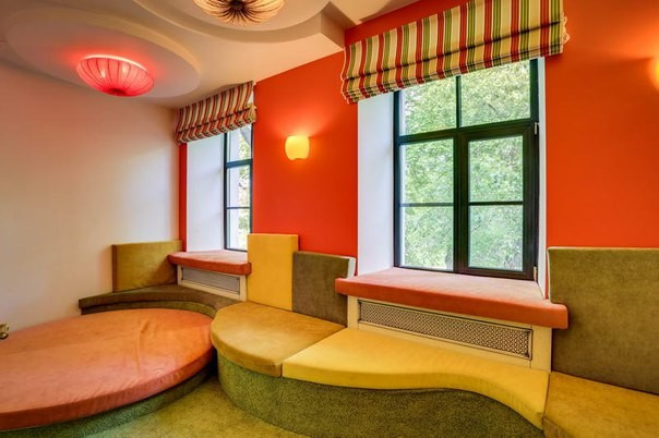 Римские шторы в интерьере