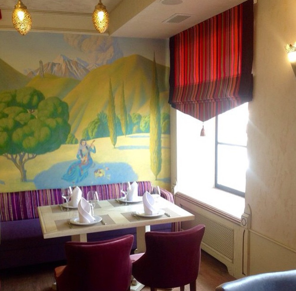 Римские шторы в интерьере