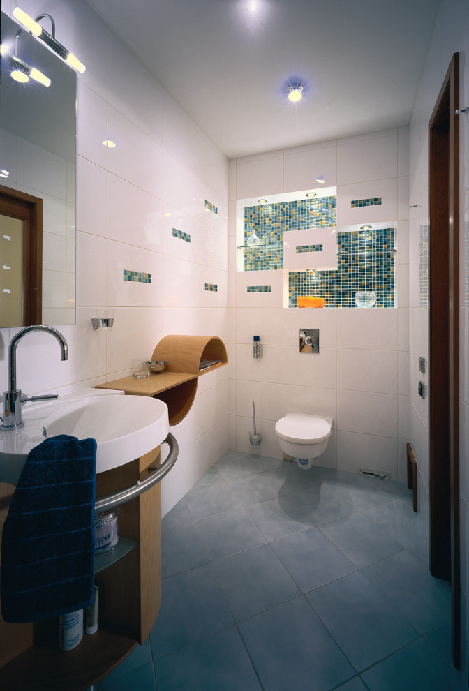 Атмосфера лёгкости. 3-х комнатная квартира 137 м2. Гостевой санузел